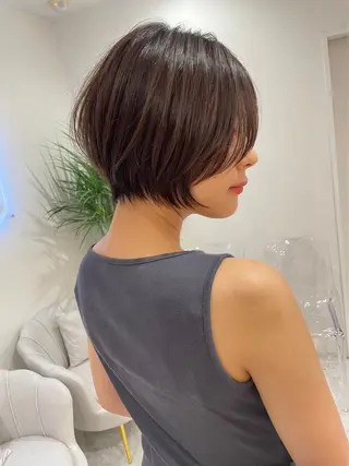 ショート 博多ベージュ 🐻松井傑のヘアスタイル