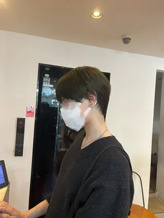 ショート カラー メンズ カットが上手い 💇‍♂🌸サク🌸のヘアスタイル