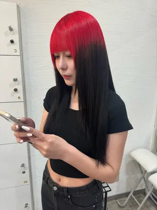 ロング カラー 【GAME栄】 そなのヘアスタイル