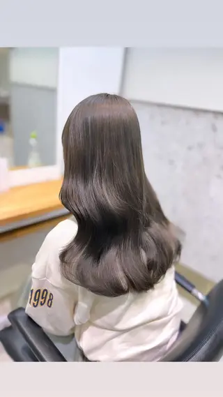 ミディアム カラー ヘアアレンジ 完全💗マンツーマン marinのヘアスタイル