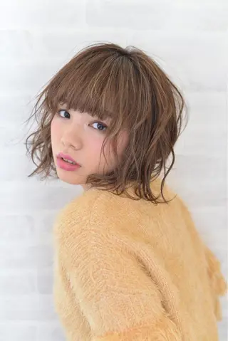ショート ミディアム セミロング ロング カラー パーマ ヘアアレンジ 【白髪ぼかし 専門GBG】自由が丘のヘアスタイル