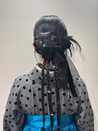 ヘアアレンジ hair &eye あおいのヘアスタイル