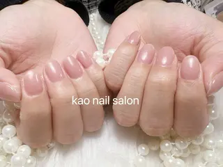 ネイル kao nail マグネット/長さだしのネイルデザイン