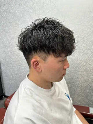 ショート 田島 颯人のヘアスタイル