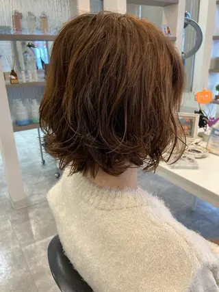 ショート パーマ 星野 美沙のヘアスタイル