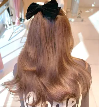 セミロング カラー 韓国ヘア/レイヤー/ 顔まわり/りょーとのヘアスタイル