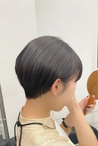 ショート うる艶ヘア♡韓国好き 透明感　shotaのヘアスタイル