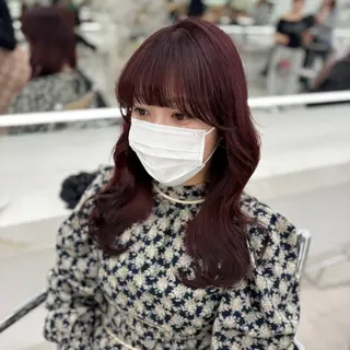 ロング カラー 🎀 ほんだ ことね 🎀のヘアスタイル