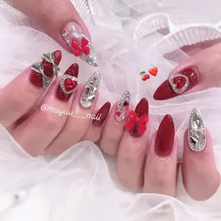 ネイル 🎀 Mayu 🎀痛ネイルのネイルデザイン