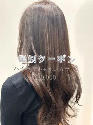 カラー NYNY加古川店🐰 たまきまおのヘアスタイル