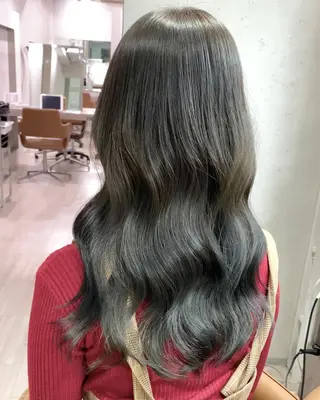 セミロング 【美髪矯正特化】 ズケヤマのヘアスタイル
