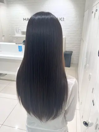 ロング カラー パーマ 縮毛矯正指名No.1 艶カラー/SHIMAのヘアスタイル