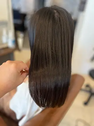 ロング Cuthie 泉川のヘアスタイル