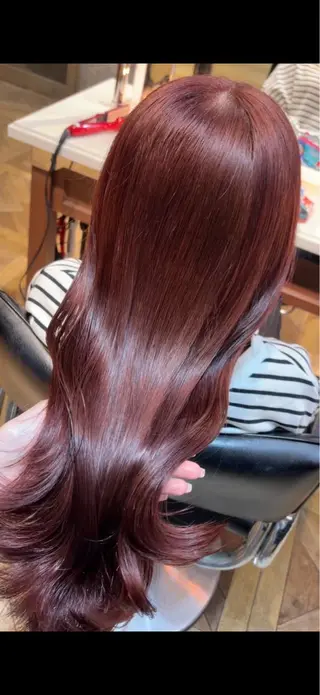 ロング カラー ご新規様限定 透明感カラーKANAのヘアスタイル