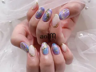 ネイル 葵うさぎ AIのネイルデザイン