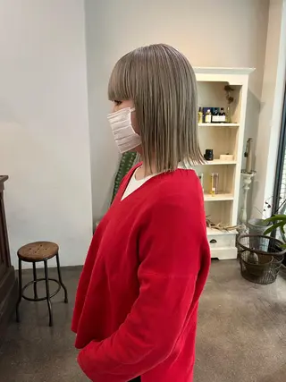 ミディアム 宮腰 瑠果のヘアスタイル