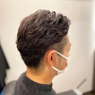 ミディアム パーマ メンズ NAKAMURA YUKAのヘアスタイル