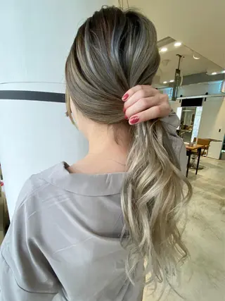 ロング カラー welring hair salonのヘアスタイル