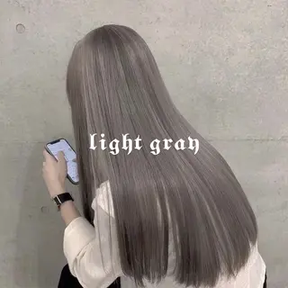 ロング カラー YUIKA☆髪質改善 小顔カット艶カラーのヘアスタイル