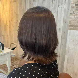 ミディアム 🌷L'oeuf 【ﾙﾌ】ホシカワ🌷のヘアスタイル