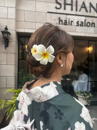 ヘアアレンジ 大人可愛い🧸 艶髪✨かおるのヘアスタイル