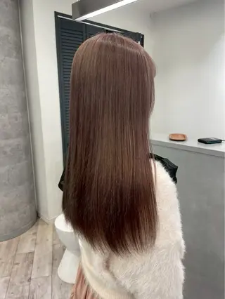 ロング カラー Loob TOKYO MiZUKiのヘアスタイル