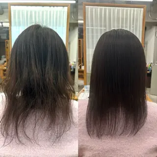 ミディアム パーマ 🌼髪質改善/透明感 艶髪タケドミのヘアスタイル