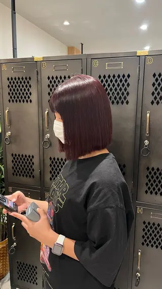 ミディアム 磯山 彩芽🌛🌿のヘアスタイル