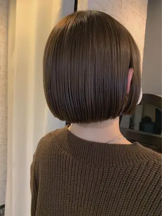 ショート カラー ✨縮毛矯正✨髪質改善 ナカシマ ユミのヘアスタイル