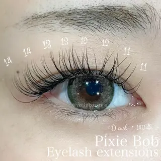 マツエク・マツパ Pixie Bob 🐈‍⬛　位田のマツエク・マツパデザイン