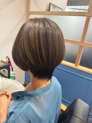 ショート カラー ⭐️髪質改善🌈⭐️ サノユリカのヘアスタイル