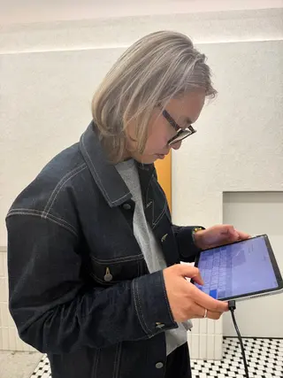 ミディアム カラー ralme/sol 髙橋一哉のヘアスタイル