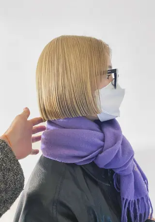 ショート カラー レイヤー/パーマ /ウルフ/nabeのヘアスタイル