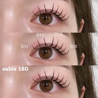 マツエク・マツパ 緒方 加奈のマツエク・マツパデザイン