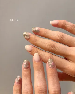 ネイル Elio 国泰寺のネイルデザイン