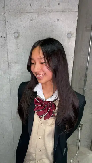 ロング RUKA👱🏻 メンズカットパーマのヘアスタイル