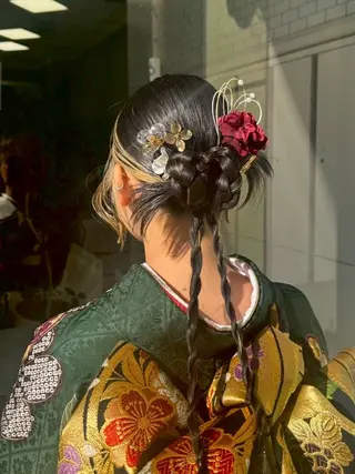 ロング 垢抜けヘア/ レイヤー/暖色/麻咲のヘアスタイル