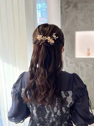 ヘアアレンジ 艶カラー/縮毛矯正/ アレンジ/akaneのヘアスタイル