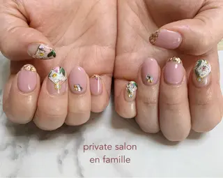 ネイル nail salon en familleのネイルデザイン