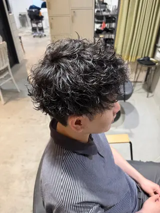 ショート パーマ メンズ メンズカットパーマ ✂️ JOYAのヘアスタイル