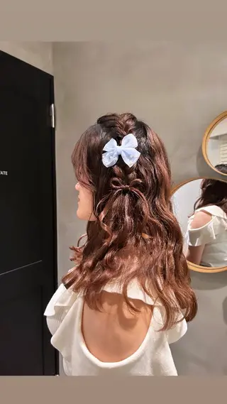ロング ヘアアレンジ タナカ カナ🫧のヘアスタイル