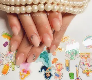 ネイル ラベンダー💖日暮里 ルル💖ネイルのネイルデザイン