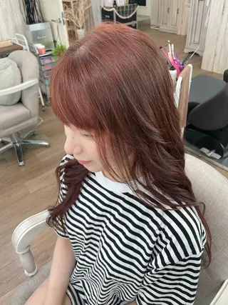 ロング 🐆アンドウ チカコ🦓のヘアスタイル