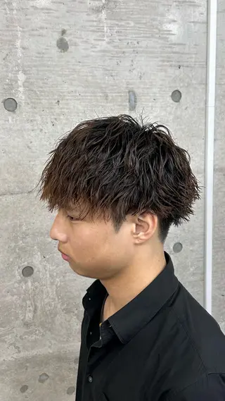 ミディアム Rikito .のヘアスタイル