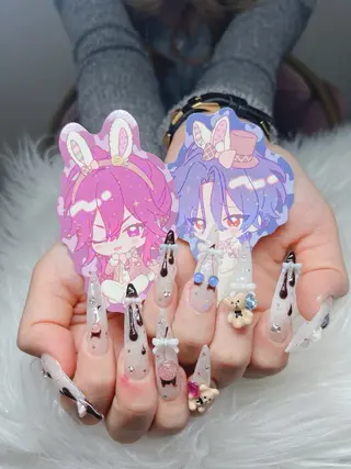 ネイル Lee Nails チップ長さだし専門店のネイルデザイン