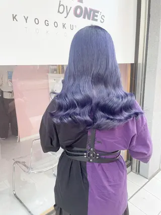 ロング カラー ダブルカラー特化💍 tiam💍韓国ヘアのヘアスタイル