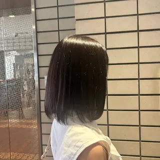 ミディアム カラー 女性のための美容師/ 下北沢/ヨシダモモカのヘアスタイル