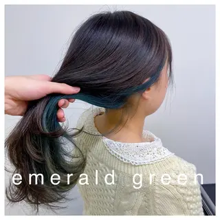 ロング カラー ♡透け感カラー 大賀哲平♡のヘアスタイル