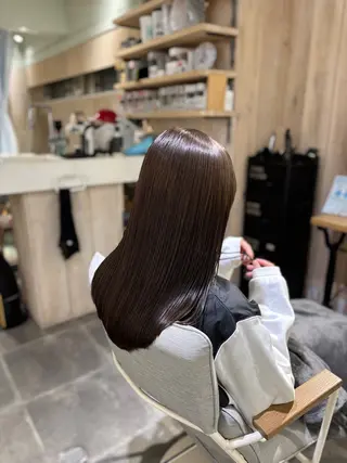 ロング カラー 髪質改善/美髪/ ヒデ【代表】のヘアスタイル