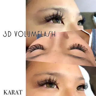 マツエク・マツパ ★KAEDE★伊勢崎 【KARAT】のマツエク・マツパデザイン